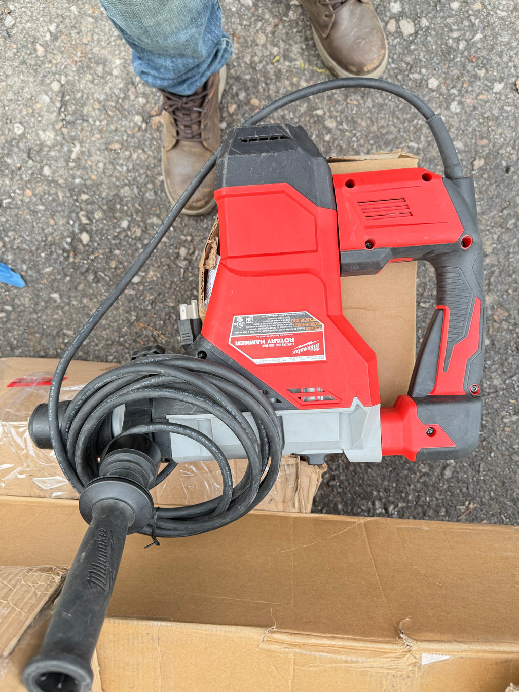 Milwaukee SDX-MAX Rotary Hammer