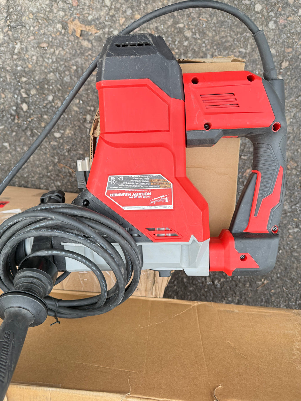 Milwaukee SDX-MAX Rotary Hammer