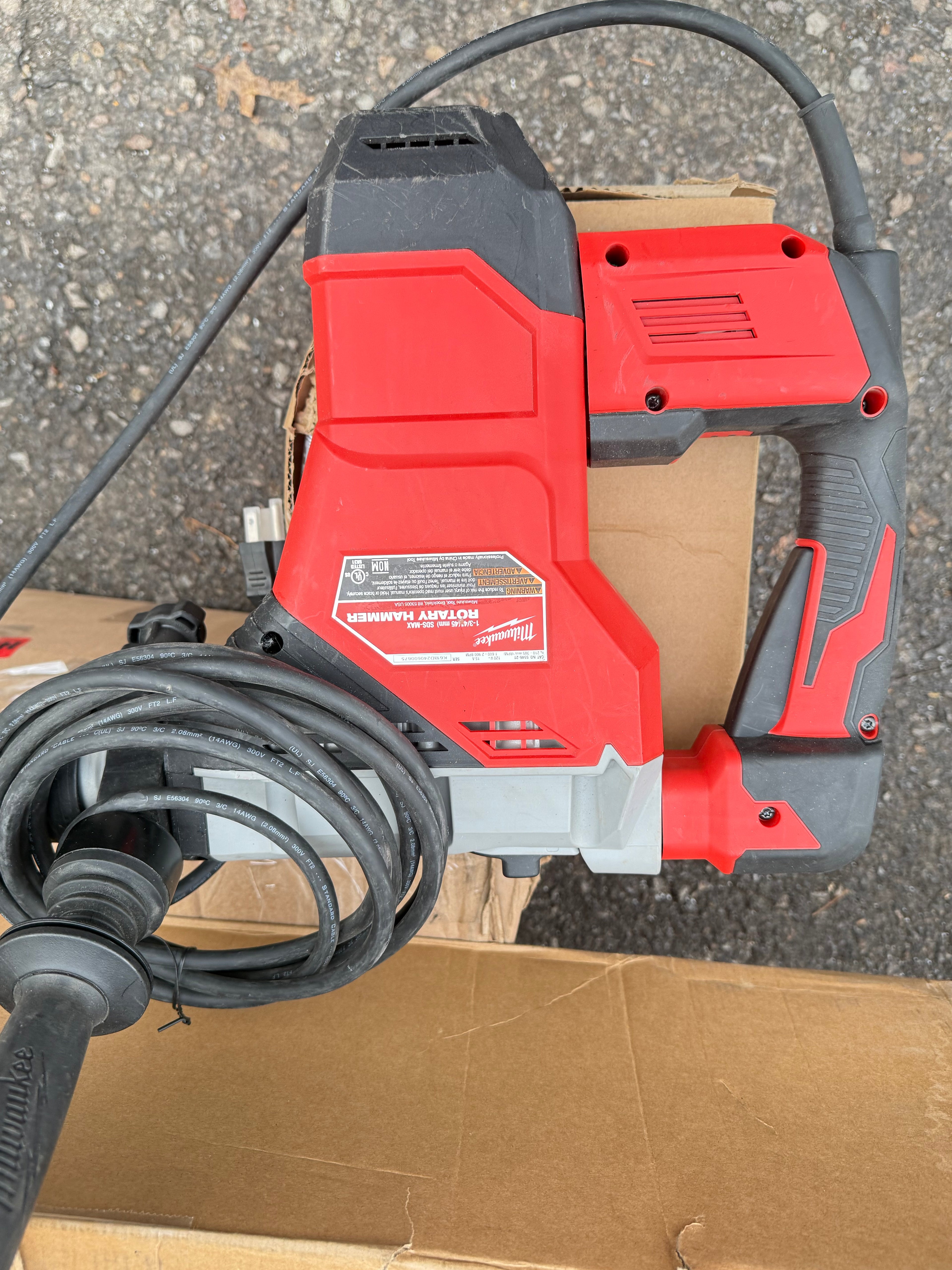 Milwaukee SDX-MAX Rotary Hammer