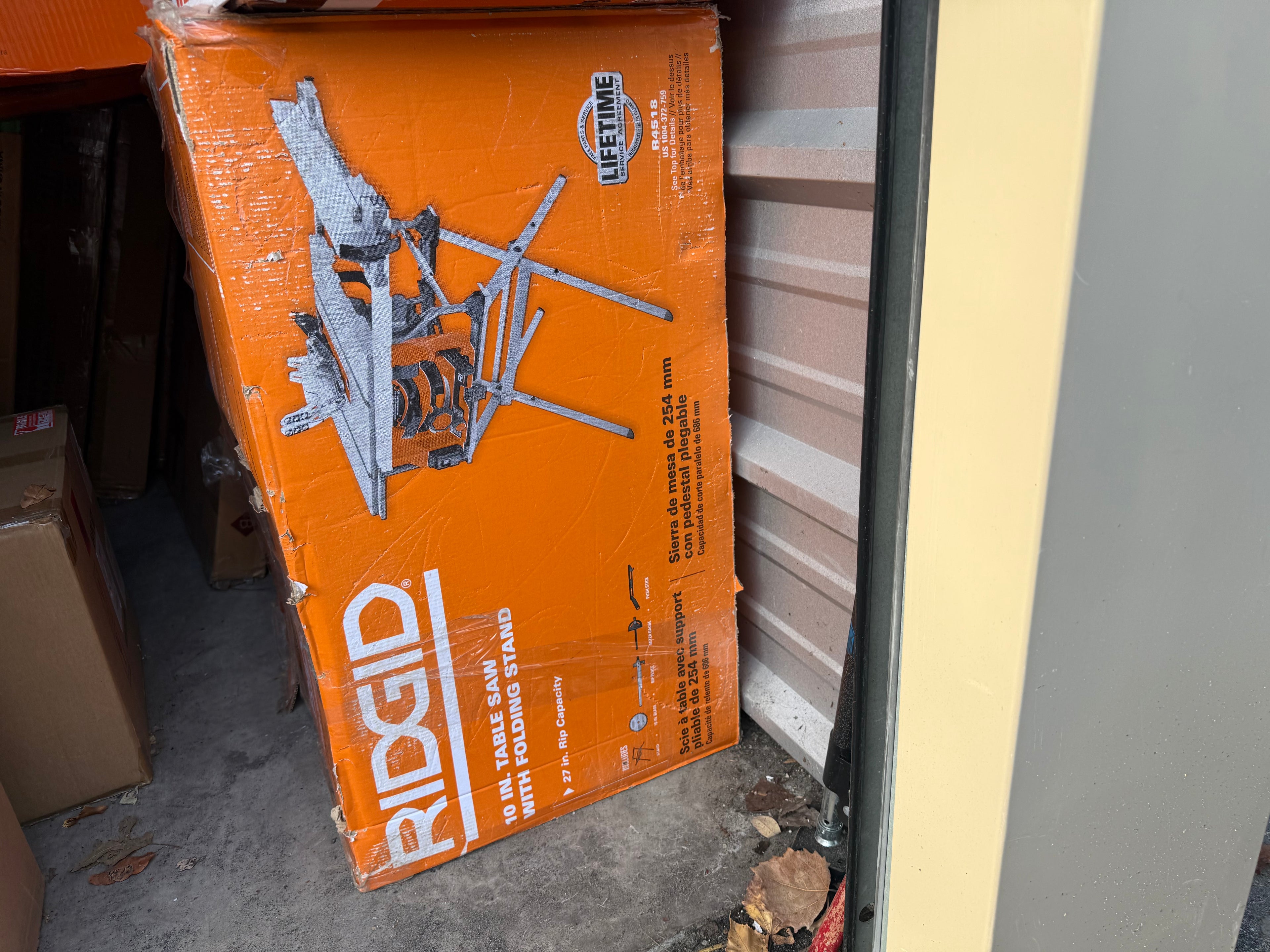 Rigid R4093 tile saw