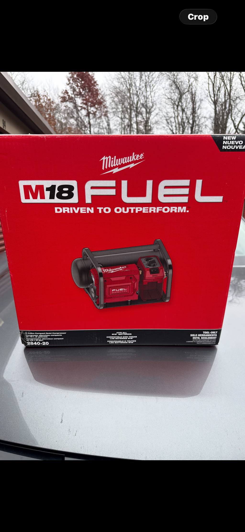 Milwaukee
M18 FUEL 18-Volt Lithium-Ion Brushless Cordless 2 Gal. Electric Compact Quiet Compressor (Tool-Only)