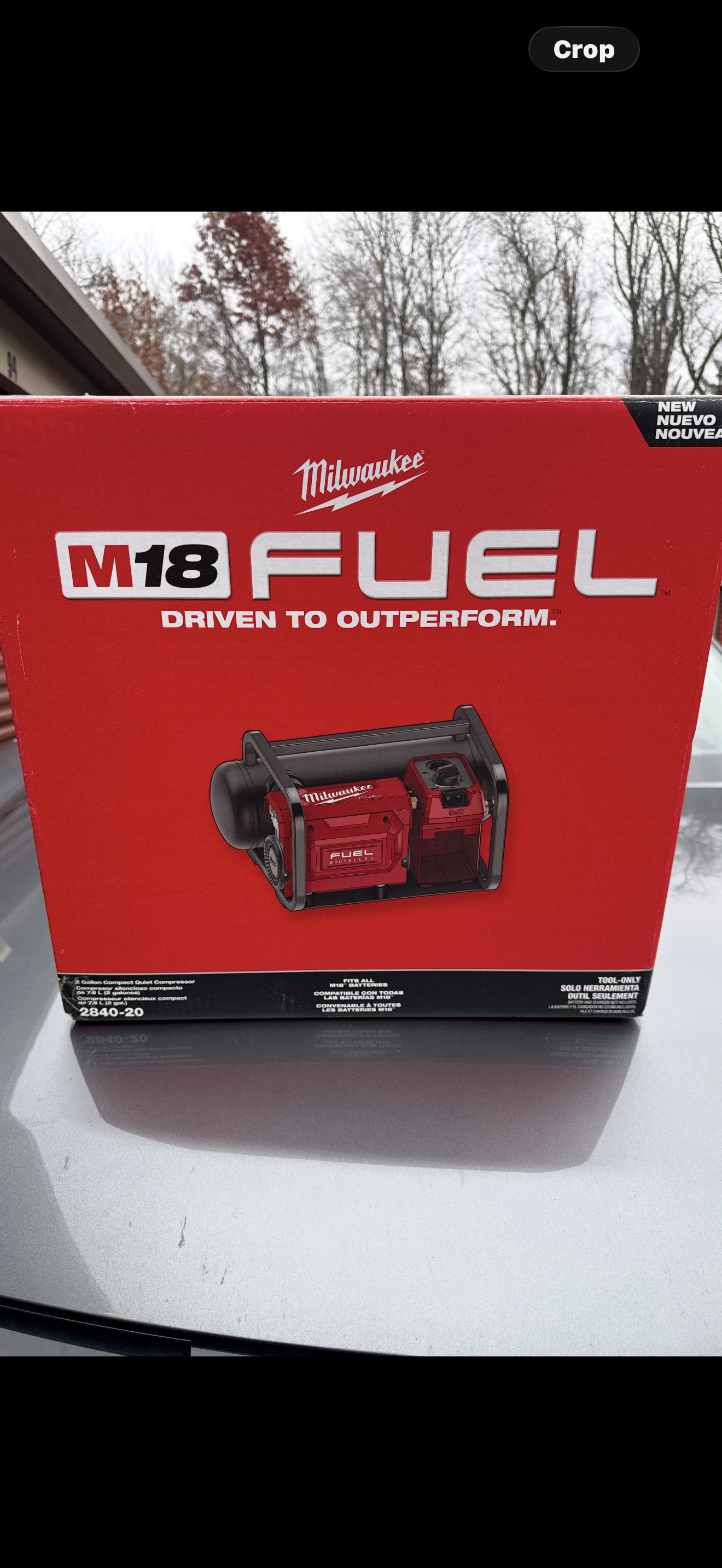 Milwaukee
M18 FUEL 18-Volt Lithium-Ion Brushless Cordless 2 Gal. Electric Compact Quiet Compressor (Tool-Only)
