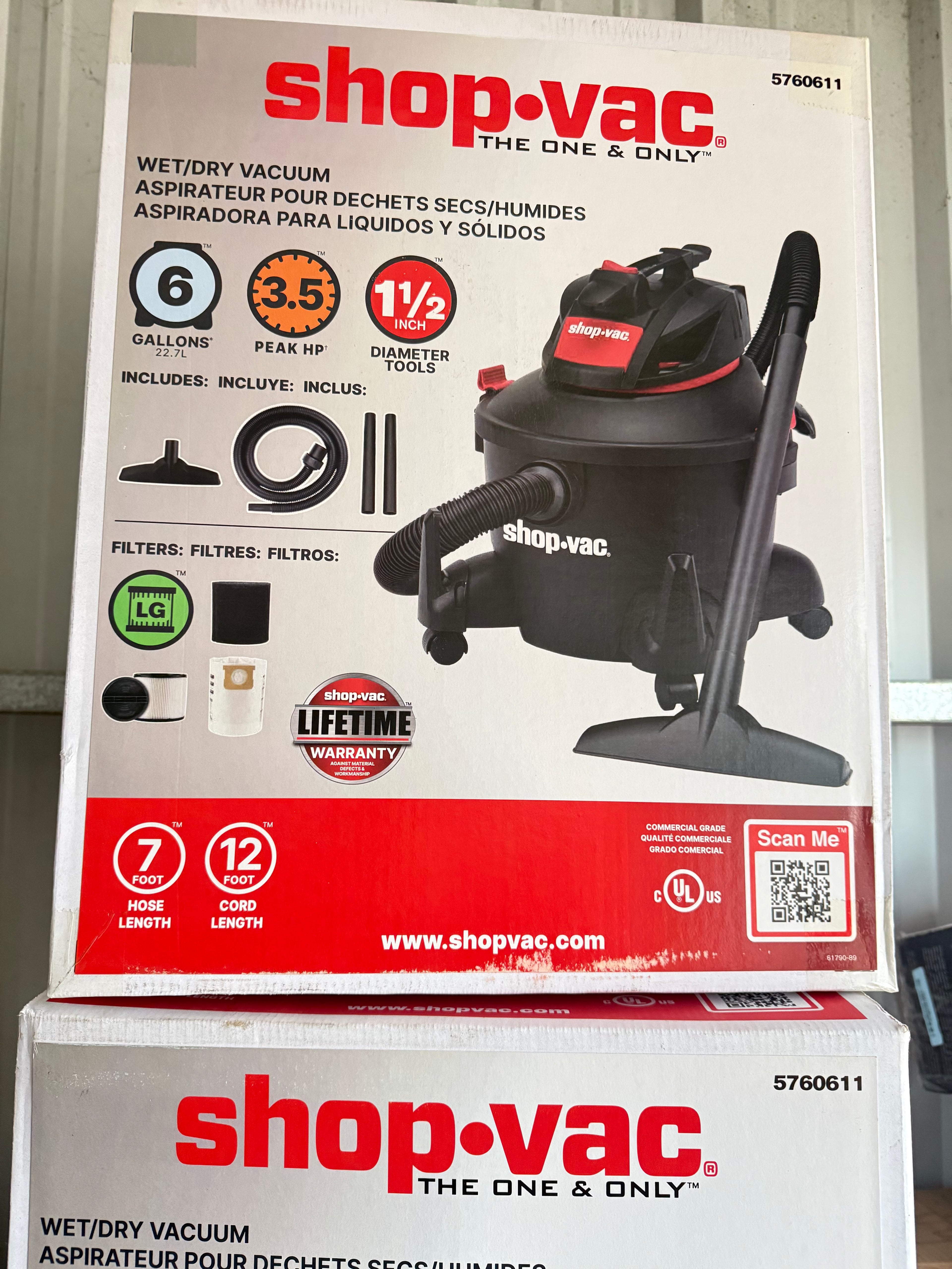 Shop-Vac, Wet/Dry Vacuum
