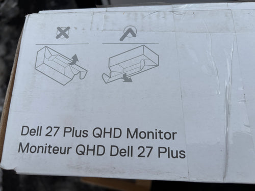 Dell 27" Flat Screen Computer Monitor
