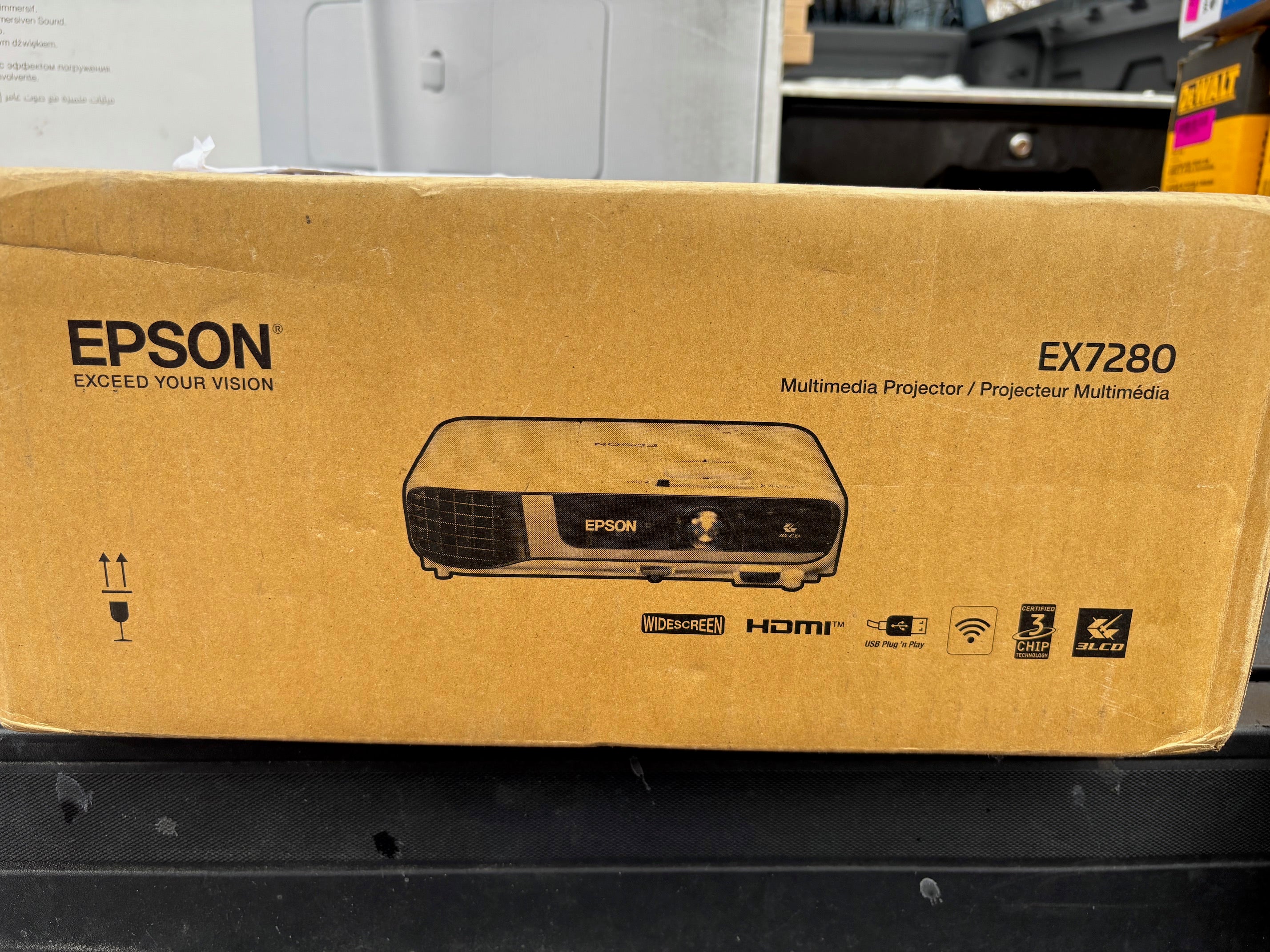 Epson Multimedia Projector, EX7280