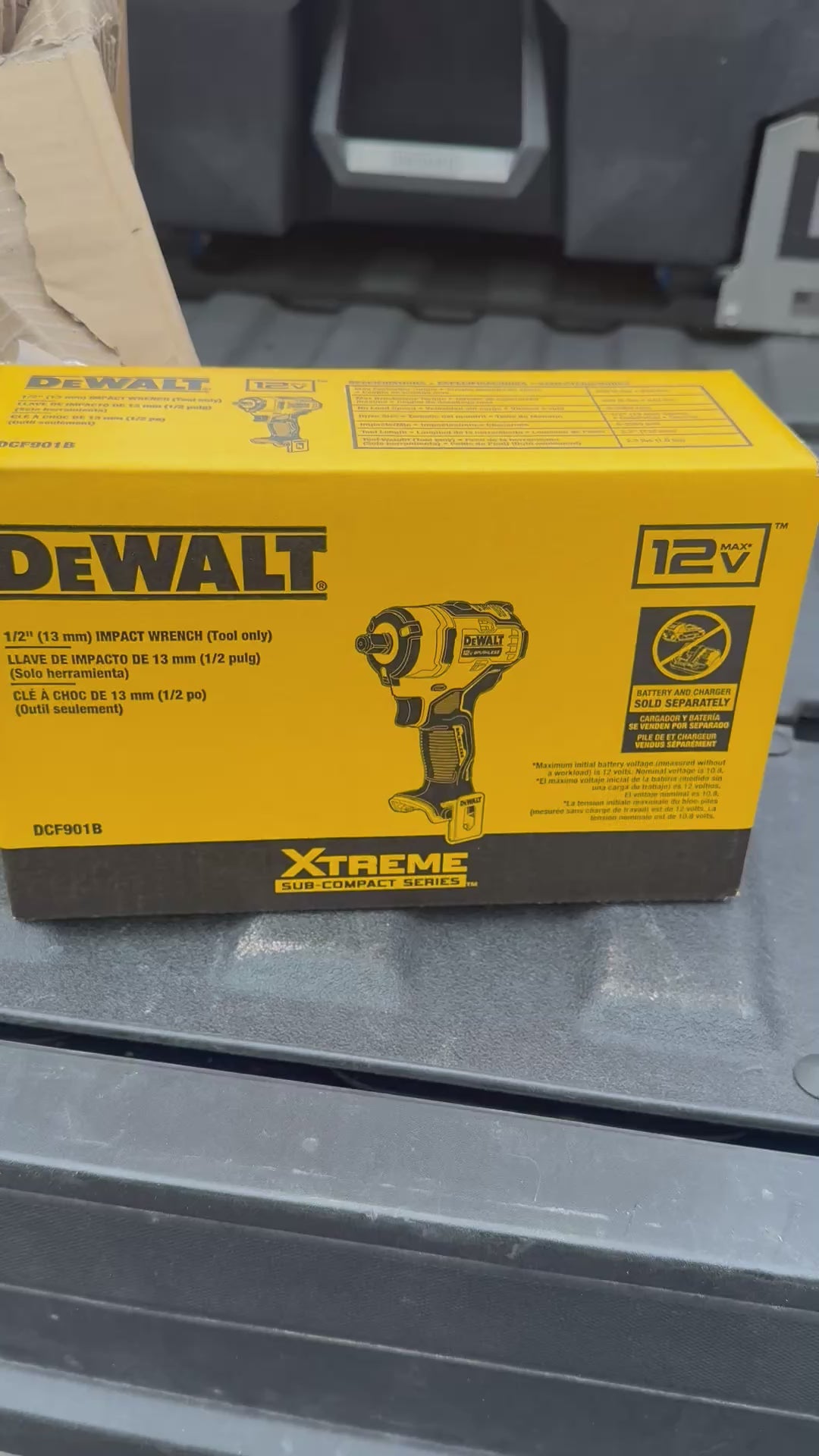 Dewalt Impact Wrench DCF901B